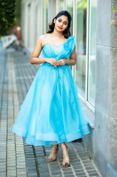 Mid Length Organza Dress