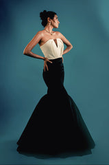 Sculpted Sleek Mermaid Gown