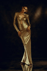 Sculpted Cut Out Gown